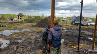 Заказать монтаж винтовых свай в Ступино - цена под ключ с доставкой от 1899 шт