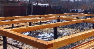 Пол на винтовых сваях Ступино цена от 15819 руб.
